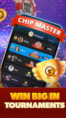 Poker Face: Texas Holdem Poker screenshot №8