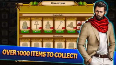 Relic Match 3: Mystery Society screenshot №6