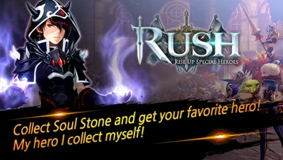 RUSH : Rise up special heroes screenshot №2