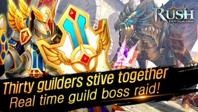 RUSH : Rise up special heroes screenshot №7