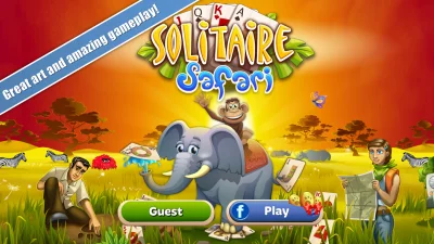 Solitaire Safari screenshot №2