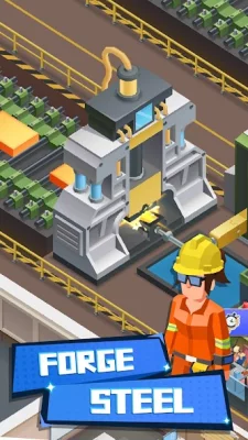 Steel Mill Manager-Idle Tycoon screenshot №4
