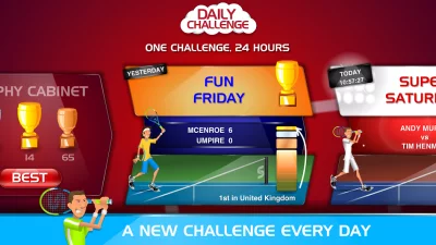 Stick Tennis screenshot №6