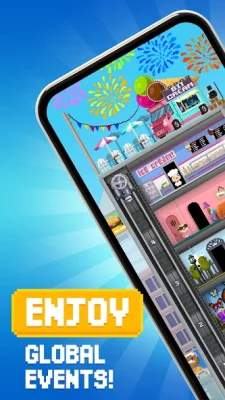 Tiny Tower: Pixel Life Builder screenshot №7