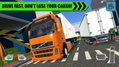 Truck Driver: Depot Parking Si screenshot №5