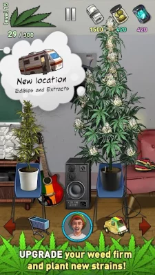 Weed Firm 2: Bud Farm Tycoon screenshot №2