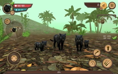 Wild Panther Sim 3D screenshot №5