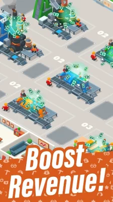 Metal Empire: Idle Factory Inc screen 1