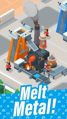 Metal Empire: Idle Factory Inc screen 3