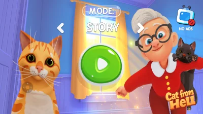 Кот и Бабка взлом screen 1