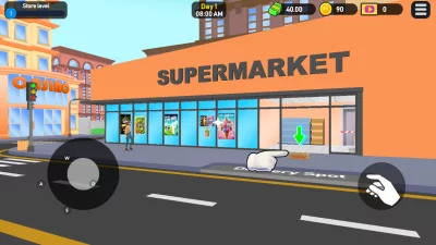 Supermarket Tycoon 3D взлом screen 1