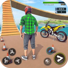 Bike Stunt 2 New Motorcycle Game - New Games 2020 [ВЗЛОМ: деньги/разблокировка] 1.16