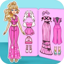 DIY Paper Doll Dress Up (ВЗЛОМ Без Рекламы)