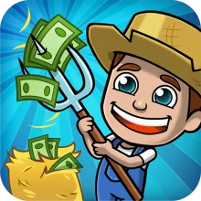 Idle Farm Tycoon - Merge Simulator (ВЗЛОМ, бесплатные покупки)