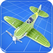 Idle Planes: Air Force Squad (ВЗЛОМ, Много алмазов) - Иконка