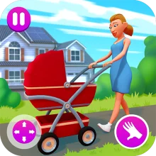 Mother Simulator: Happy Virtual Family Life (МОД, много денег)