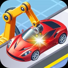 Poly Factory: Lowpoly Assembly Line upgrade game