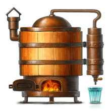 Самогонщик - симулятор завода v 2.1 [ВЗЛОМ: всё разблокировано]