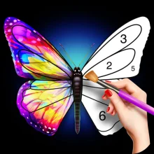 Tap Color Lite - Раскраска по номерам и интернета